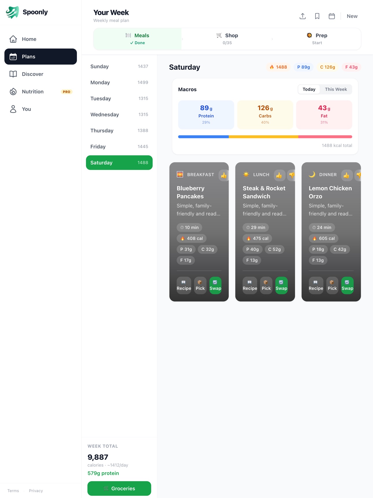 Screenshot 12 of Spoonly - Meal Planner