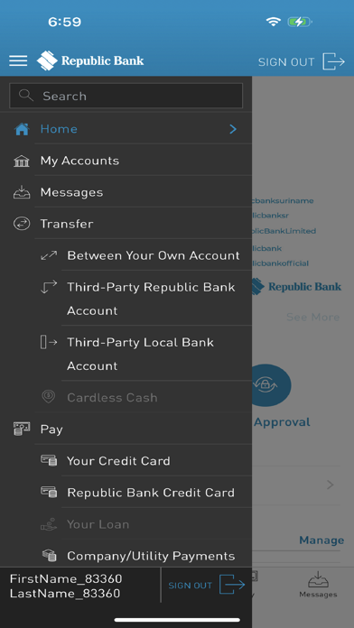 RepublicMobile SR Screenshot