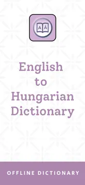 Hungarian Dictionary screenshot 1