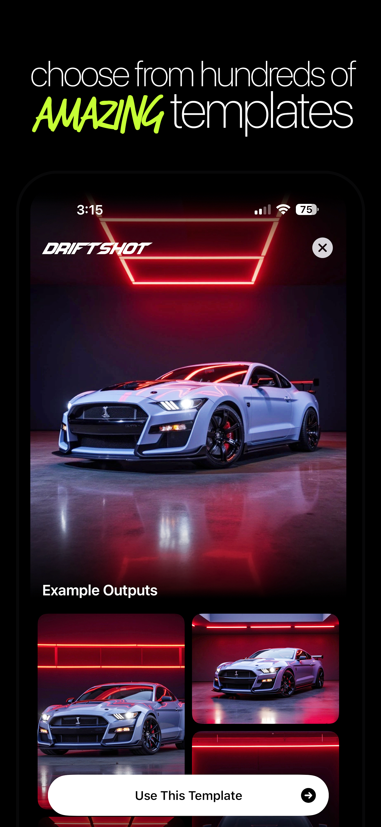 Driftshot - AI Car Designer