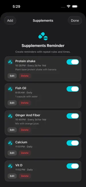 GymPin - Notes & Notifications screenshot 4