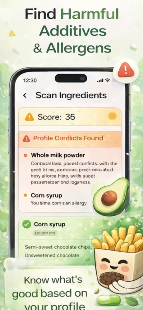 Allergy & Food Scanner: Ryla screenshot 3