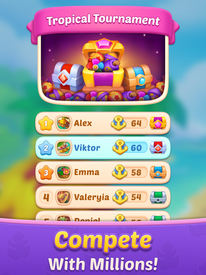 Tropic Match Adventure Story