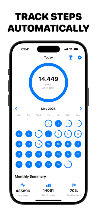 Steps Tracker: Pedometer Screenshot 2 of 3