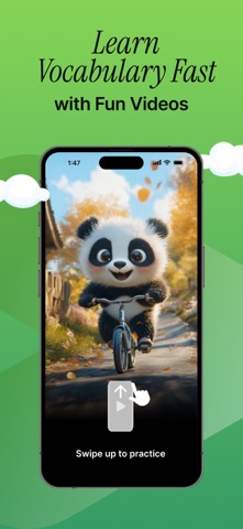 Vocademy: Learn English Easily iPhone screenshot