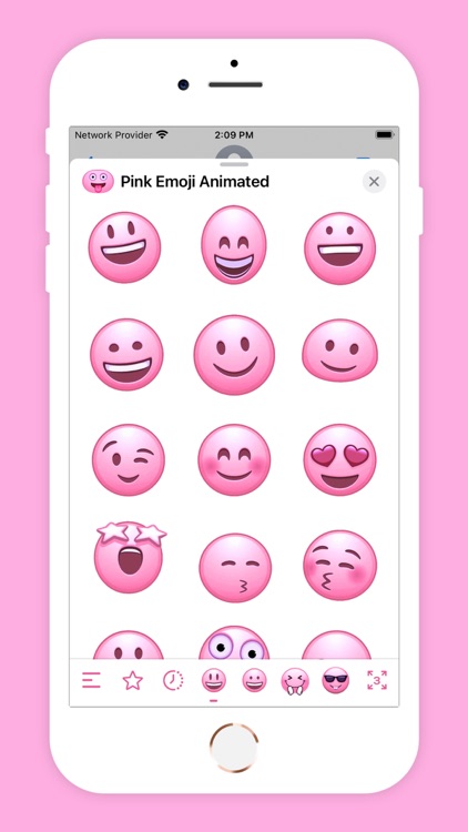Pink Emoji Animated