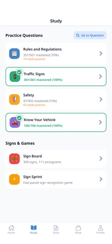 Move - Israeli Driving Theory iPhone screenshot