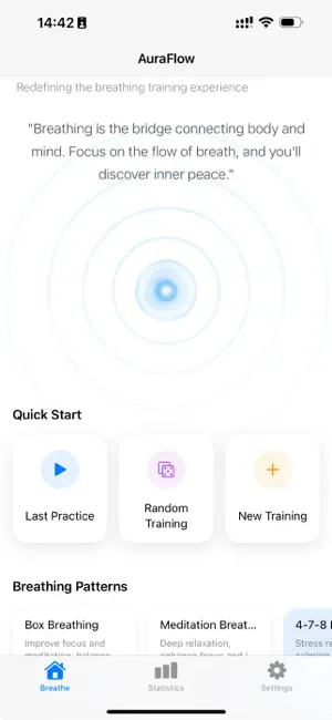 AuraFlow: Breathing&Meditation screenshot 1