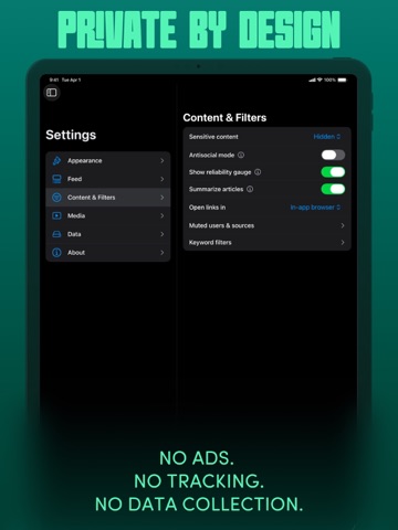 Argus for Reddit iPad screenshot 6