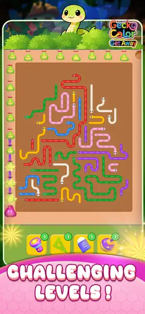 Gecko Color: Get Away screenshot 2