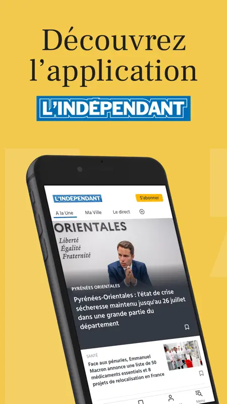 L'Indépendant, Actus locales screenshot 1 of 10