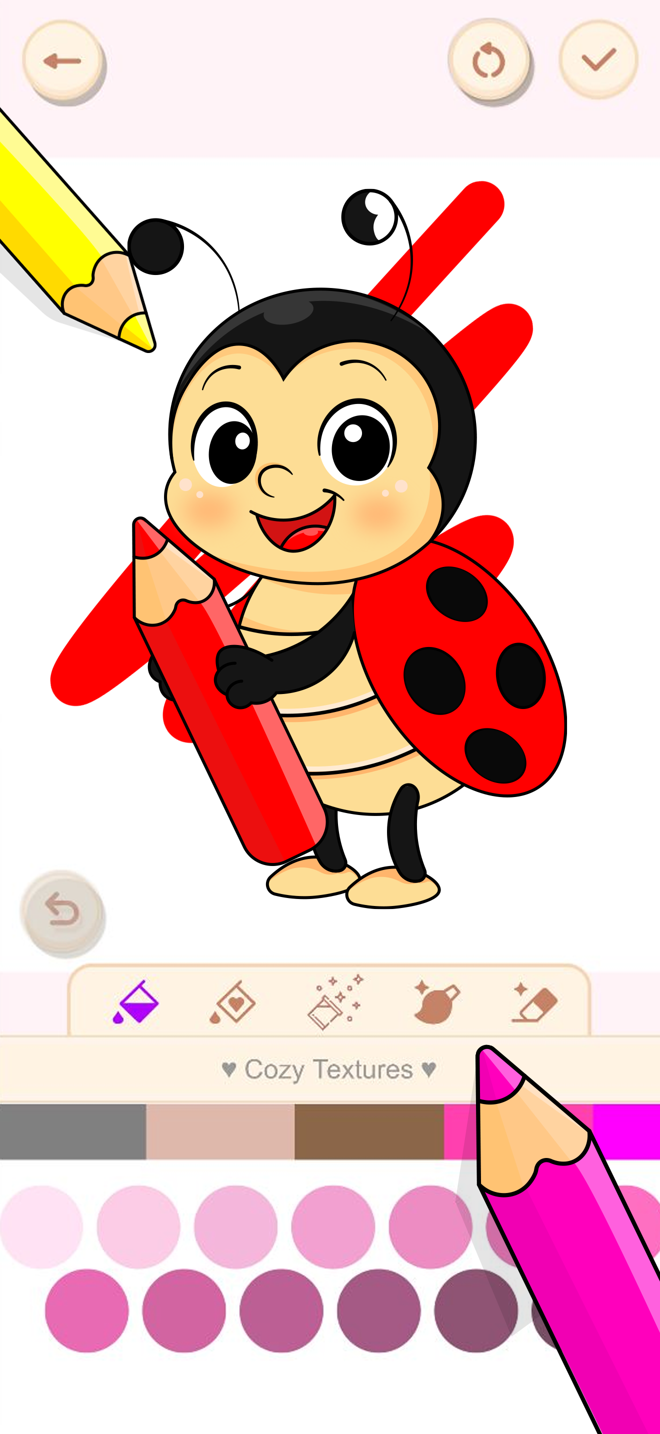 Glitter bug Coloring Fun screenshot 4