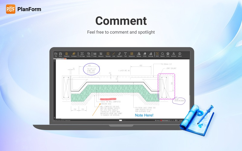 PlanForm-Measure & Markup PDF Screenshot 5 of 8