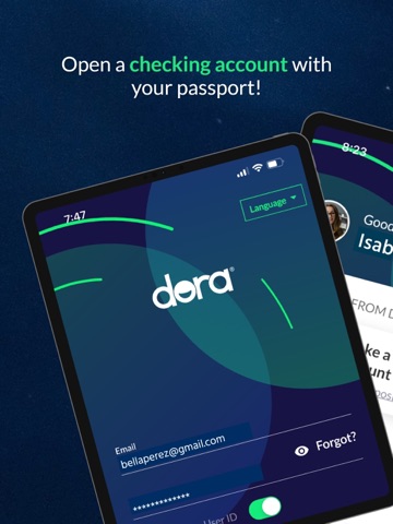 Dora – Mobile Checking iPad screenshot
