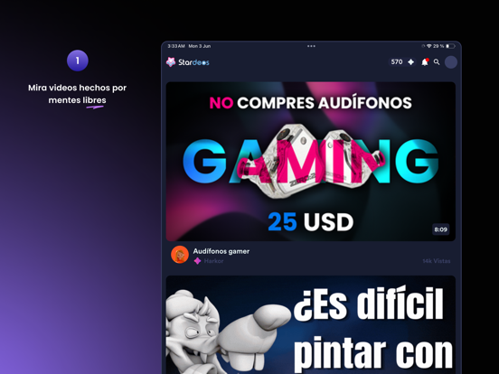 Stardeos iPad screenshot 1 - Photo & Video app