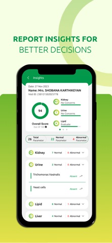 Metropolis Healthcare iPhone screenshot 4