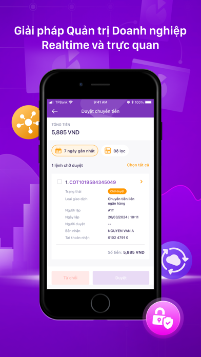 TPBank Biz Screenshot