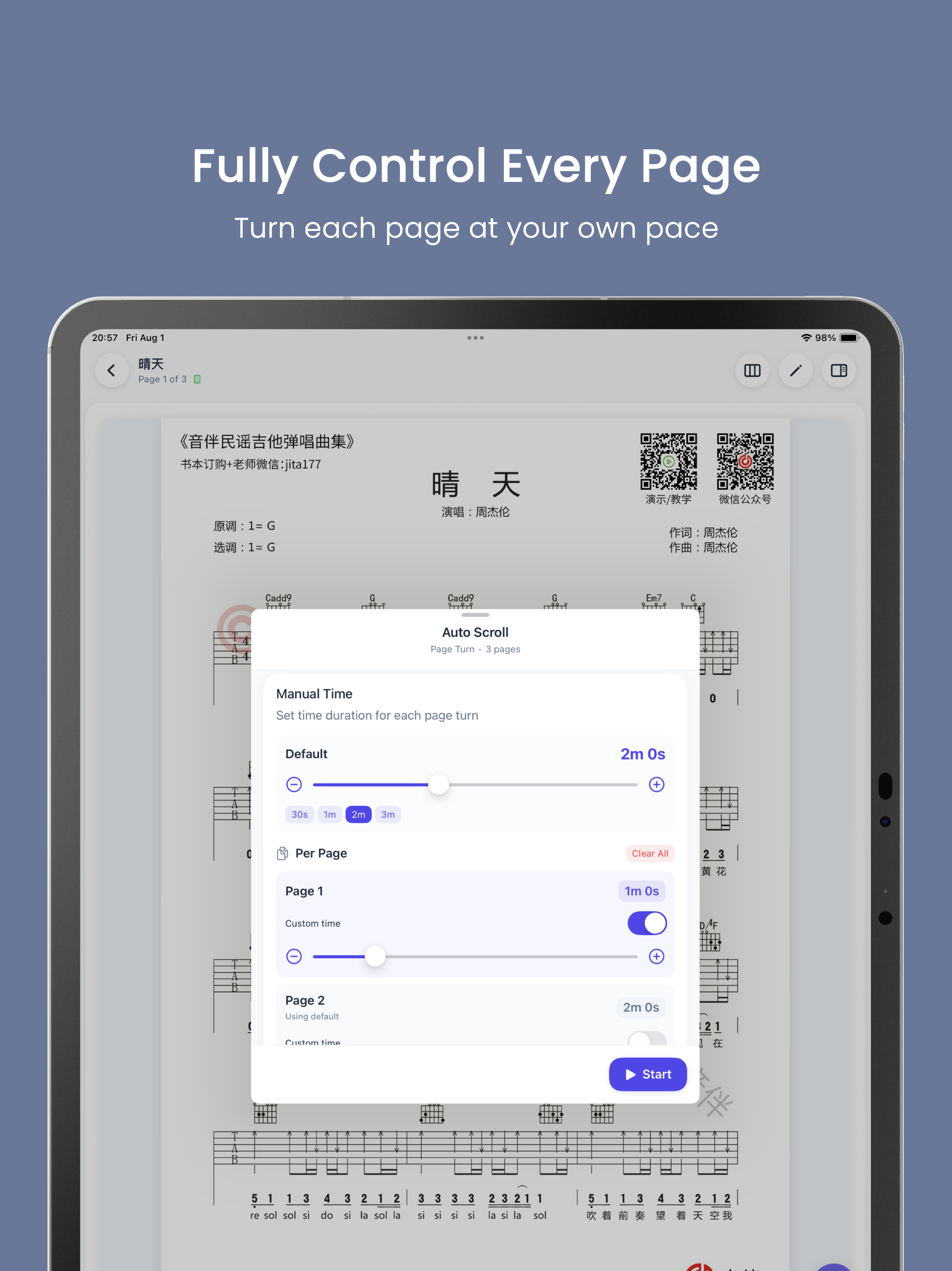 MusicFolio - ePageTurner