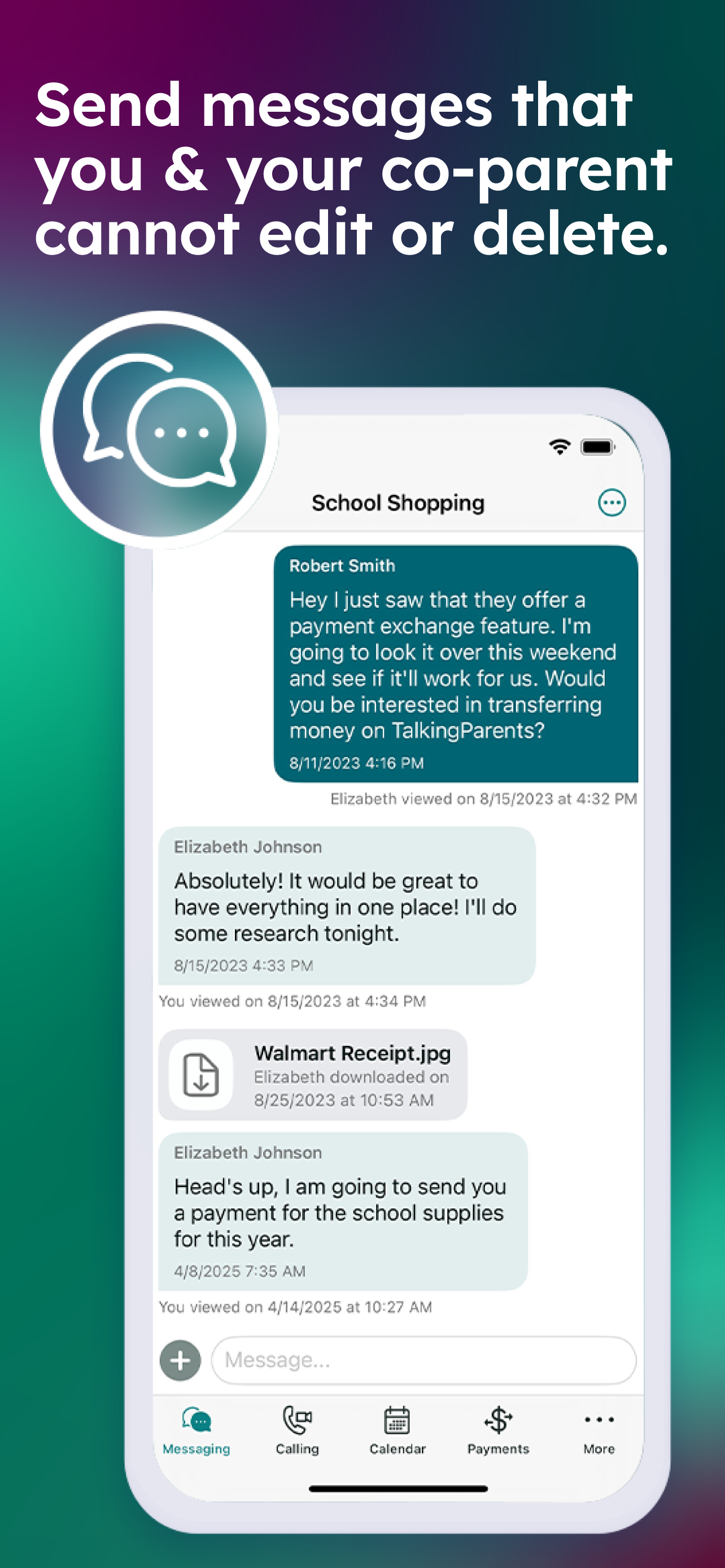 TalkingParents: Co-Parent App