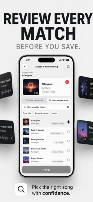 Setlimake: Setlist to Playlist screenshot 4