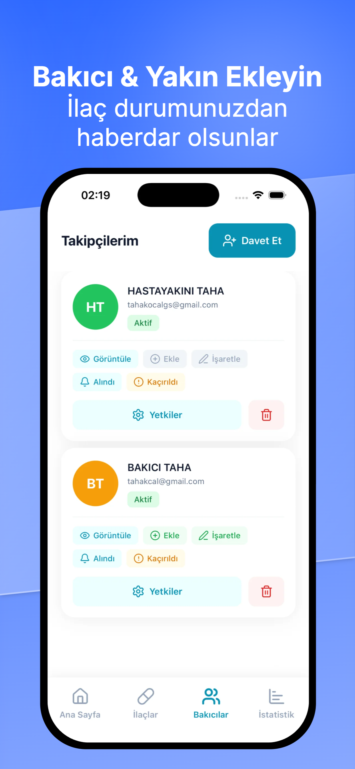 Hasta Takip - İlaç Yönetimi