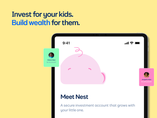 Cowrywise: Save & Invest Money iPad screenshot 4 - Finance app