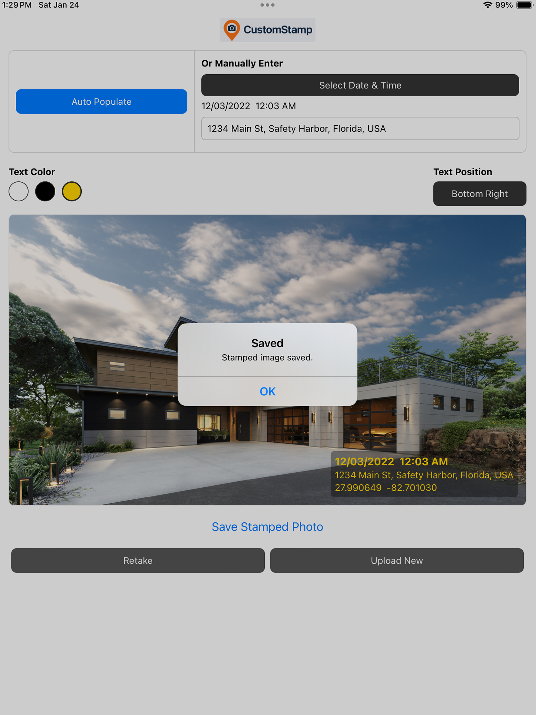 CustomStamp – Timestamp & GPS