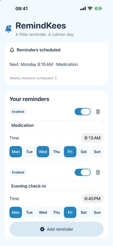 RemindKees Screenshot 1 of 2