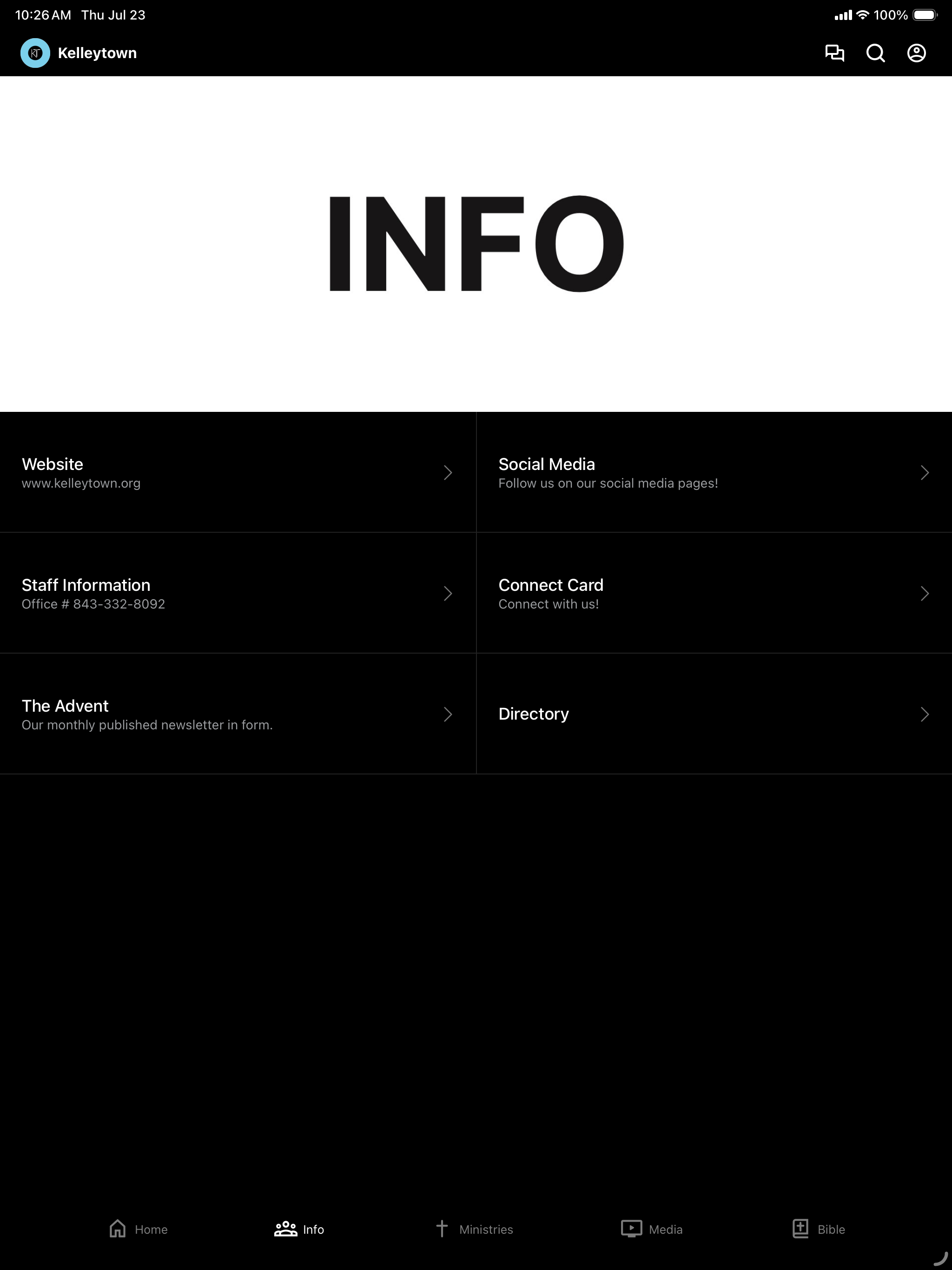 Kelleytown Baptist Church screenshot 6