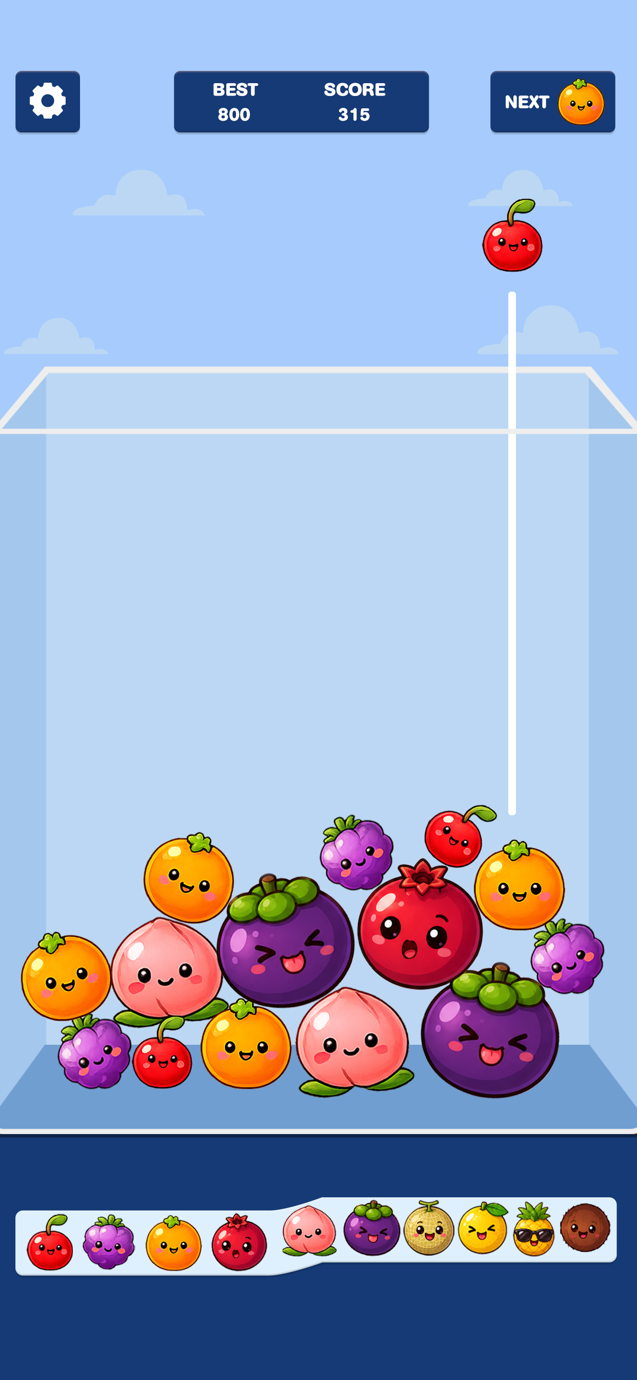 Fruit Merge Melon Puzzle screenshot 4