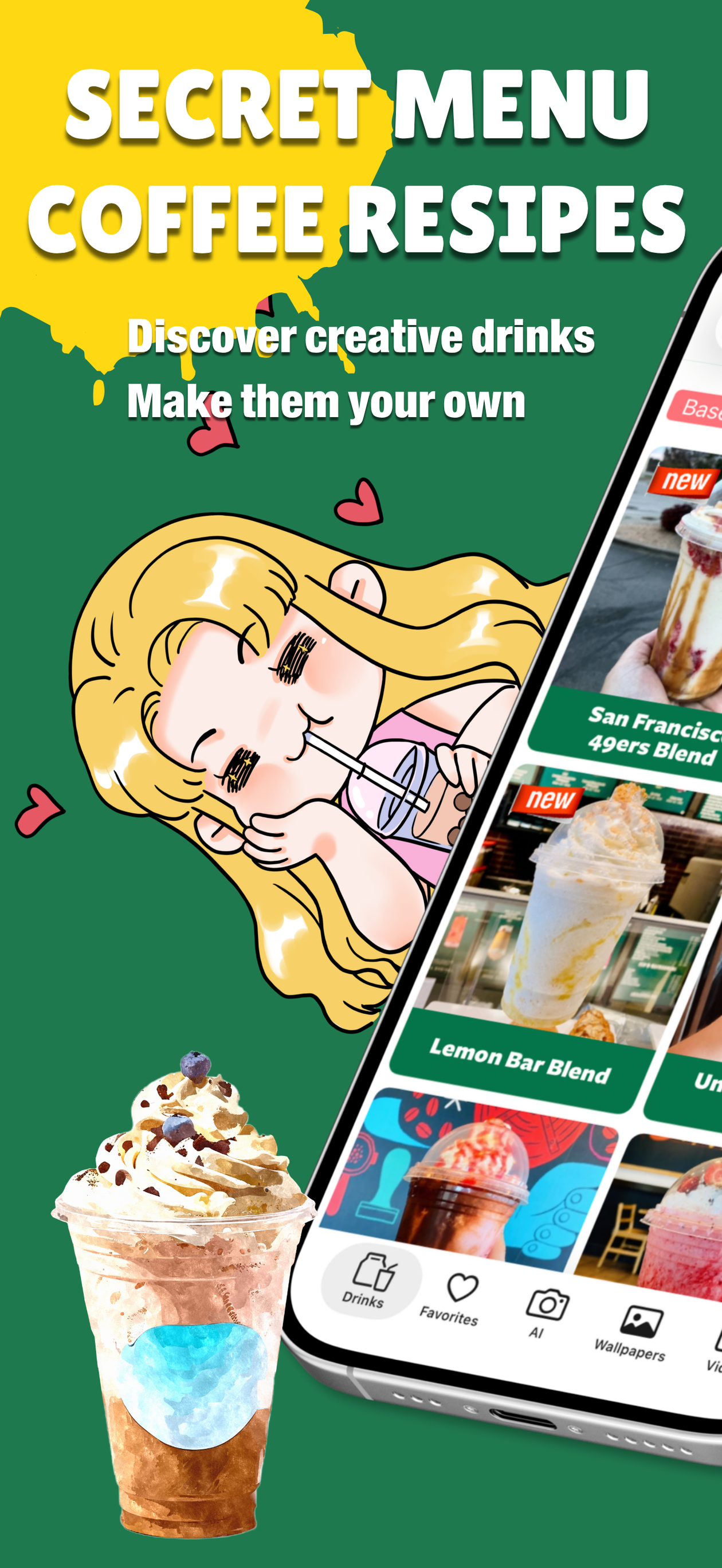Secret Menu: Coffee Recipes
