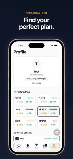 Rhythm Fasting: IF Tracker screenshot 2