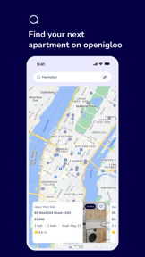 Openigloo NYC Apartment Finder screenshot