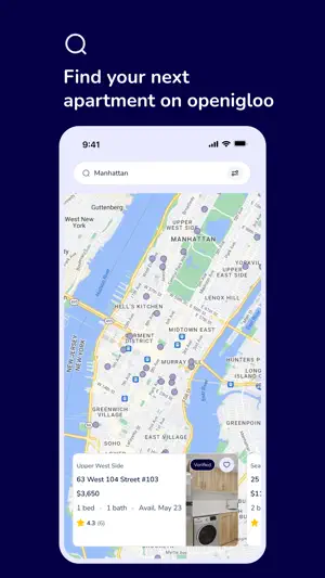Openigloo NYC Apartment Finder screenshot 3
