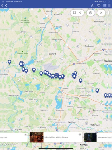 The Liberty Trail Mass. iPad screenshot