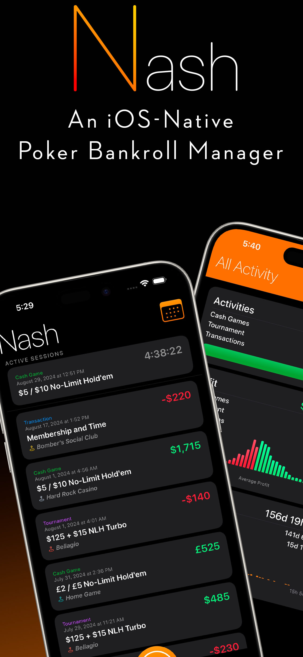 Nash Bankroll