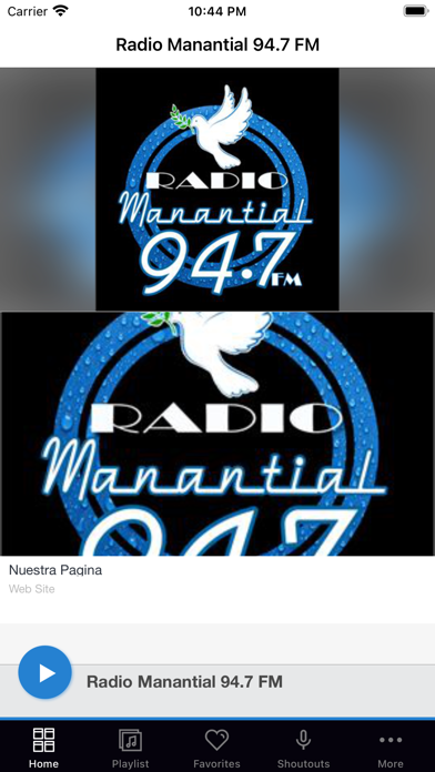 Radio Manantial 94.7 FM Screenshot
