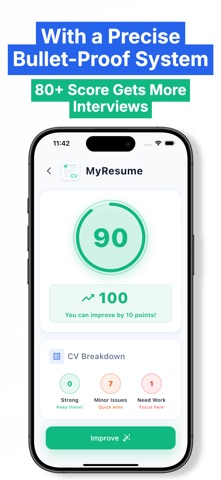Resume Builder HYRE - CV Maker screenshot