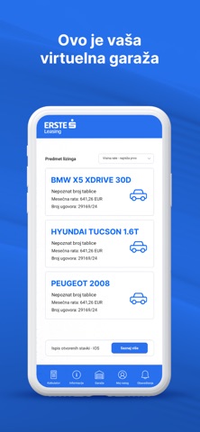 Erste Leasing Srbija screenshot