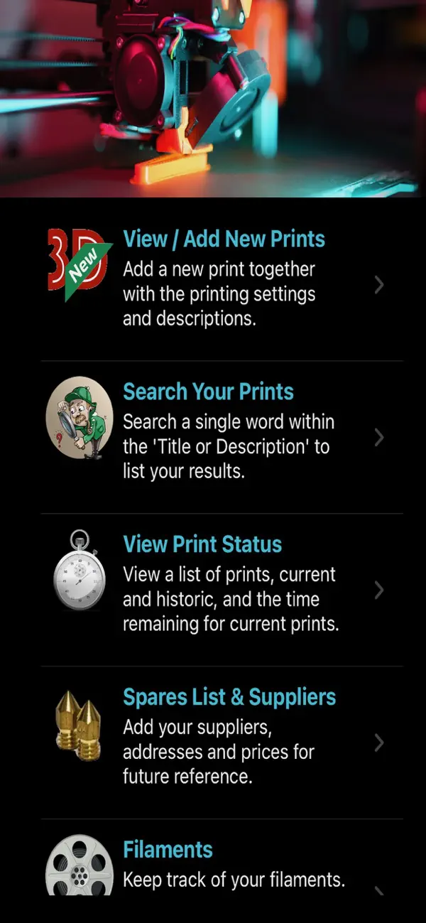 Screenshot #1 pour 3D Printing Aid