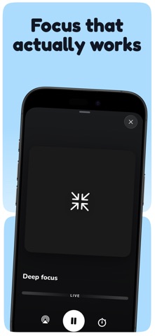 Focusly: Study timer & sounds Screenshot 2 of 6