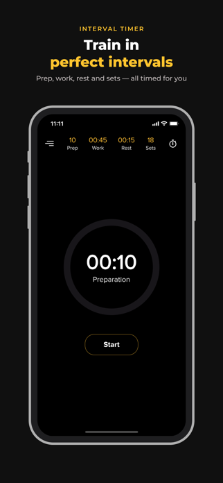 HIIT Workout: Interval Timer Screenshot 1 of 5