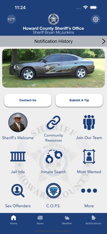 Howard County Sheriff AR Screenshot 1 of 3