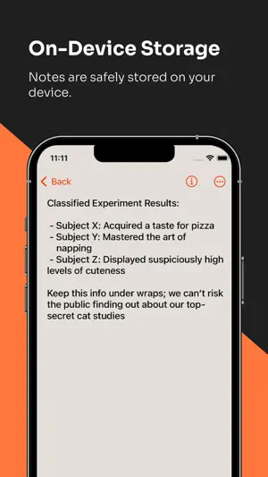Discreet Notes screenshot 4