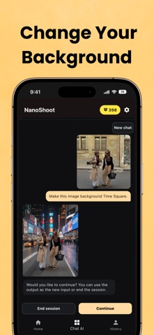 NanoShoot: AI Photo Studio iPhone screenshot