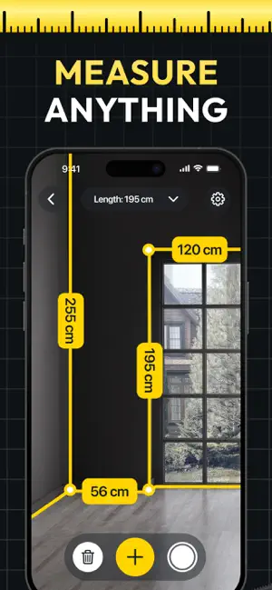 Tape Measure+ Ruler App screenshot 2