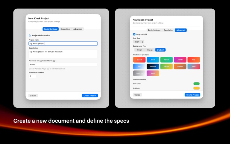 App screenshot