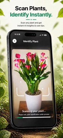 PlantMind: Plant identifier iPhone screenshot