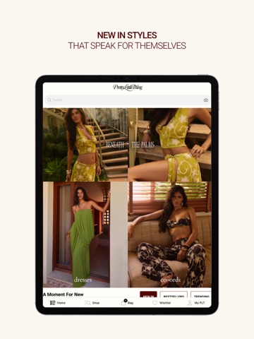 PrettyLittleThing iPad screenshot