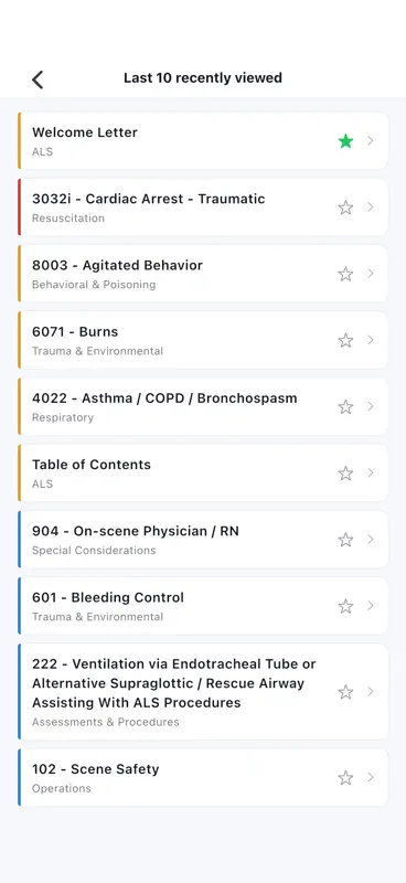 PA EMS Protocols screenshot 5 of 9